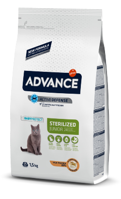 Advance Cat Young Sterilized | Chicken & Rice | 1,5 kg